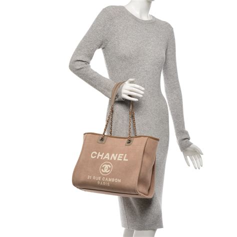 deauville chanel|Chanel deauville tote small.